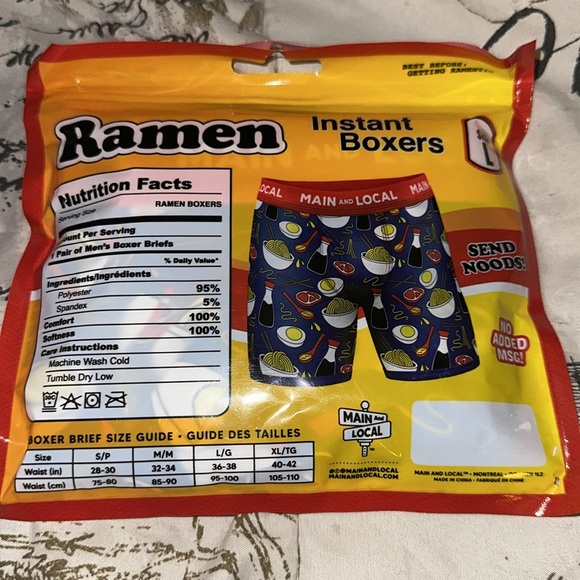 🍜🧡 Ramen Instant Boxers - Picture 2 of 6